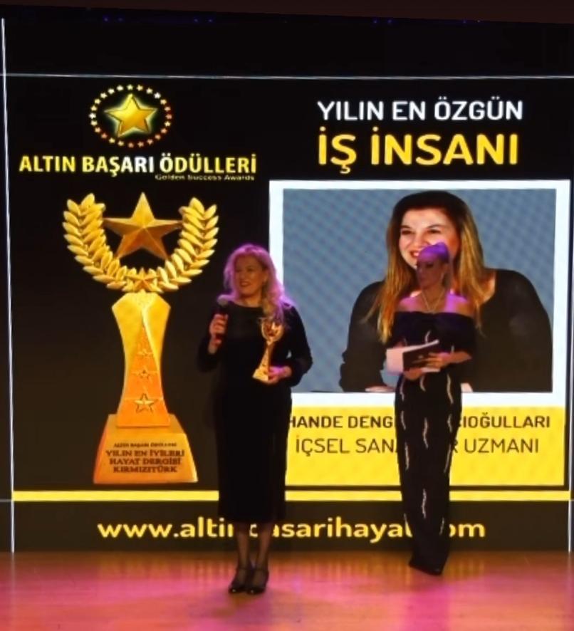 16. Altın Başarı Ödülleri - Yılın En Özgün İş İnsanı Ödülü
