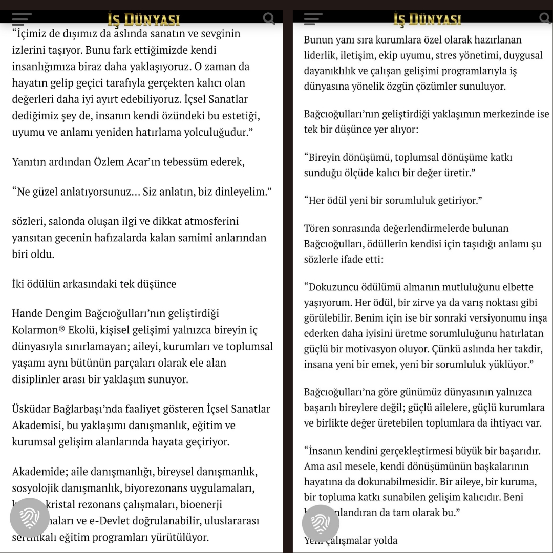 Hande Dengim Bağcıoğulları 01 Ağustos 2026 İş Dünyası Dergisi_2